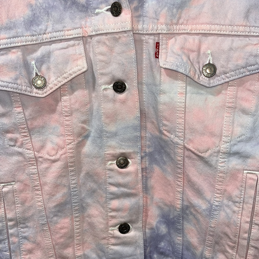Levi's Pastel Tie-Dye Jean Jacket - Picture 2 of 11